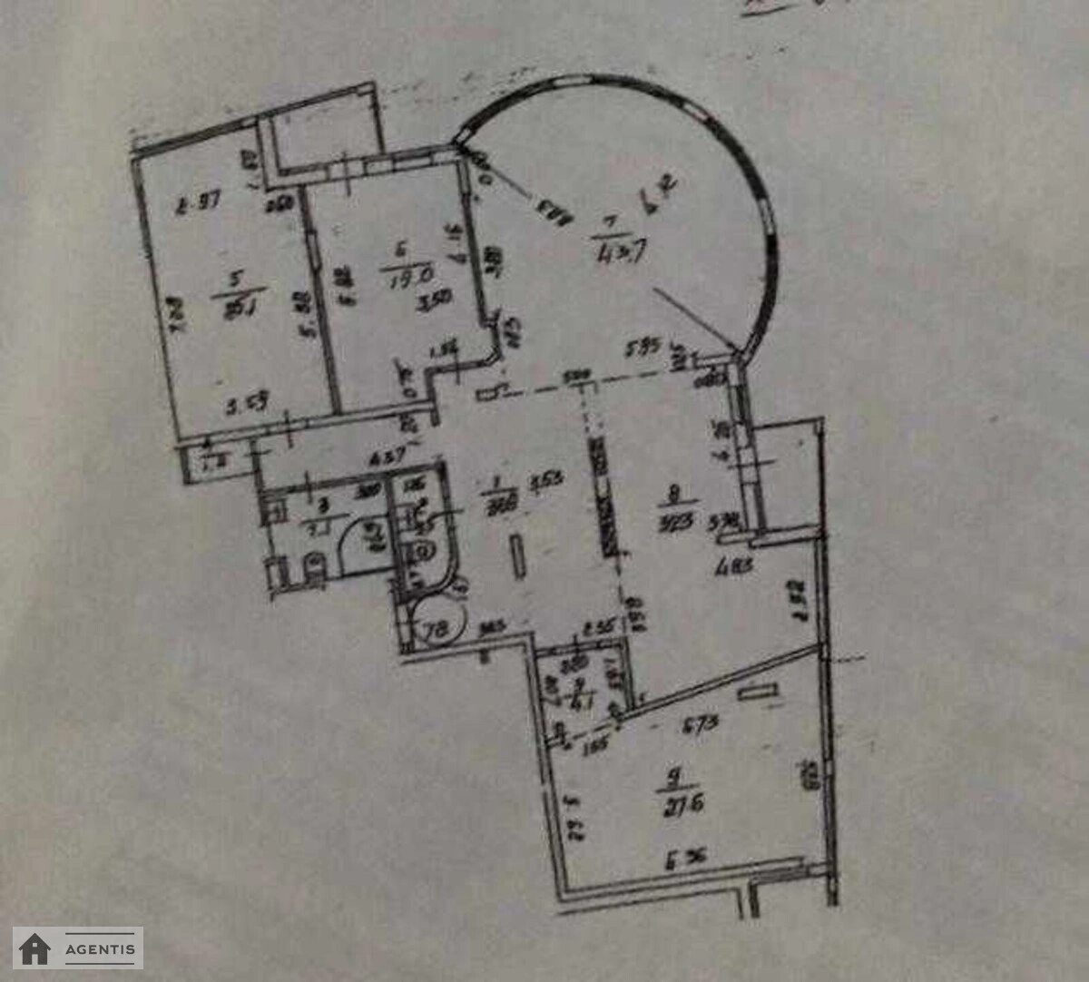 Сдам квартиру. 4 rooms, 200 m², 15 floor/24 floors. 17, Ковпака 17, Киев. 