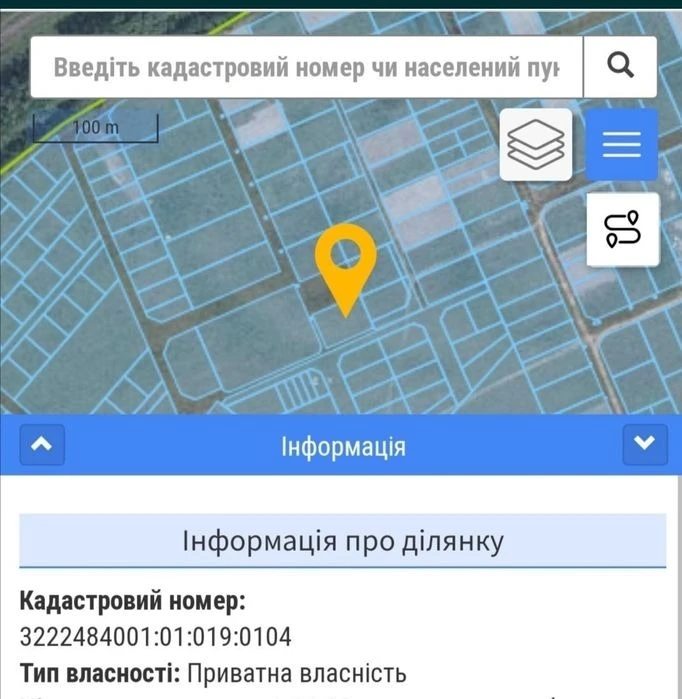 Land for sale for residential construction. Kryukivshchyna. 