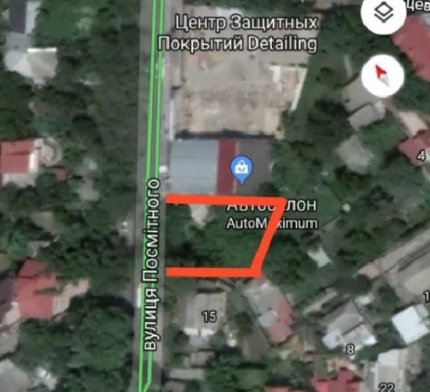 Land for sale for residential construction. Posmytnoho ul., Odesa. 