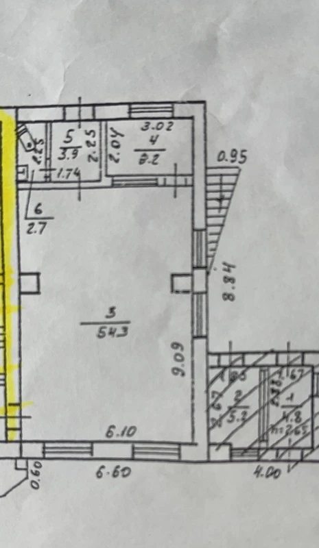 Продаж комерційного приміщення 70 m², 1 пов./3 поверхи. Столярова Ул , Дніпро. 