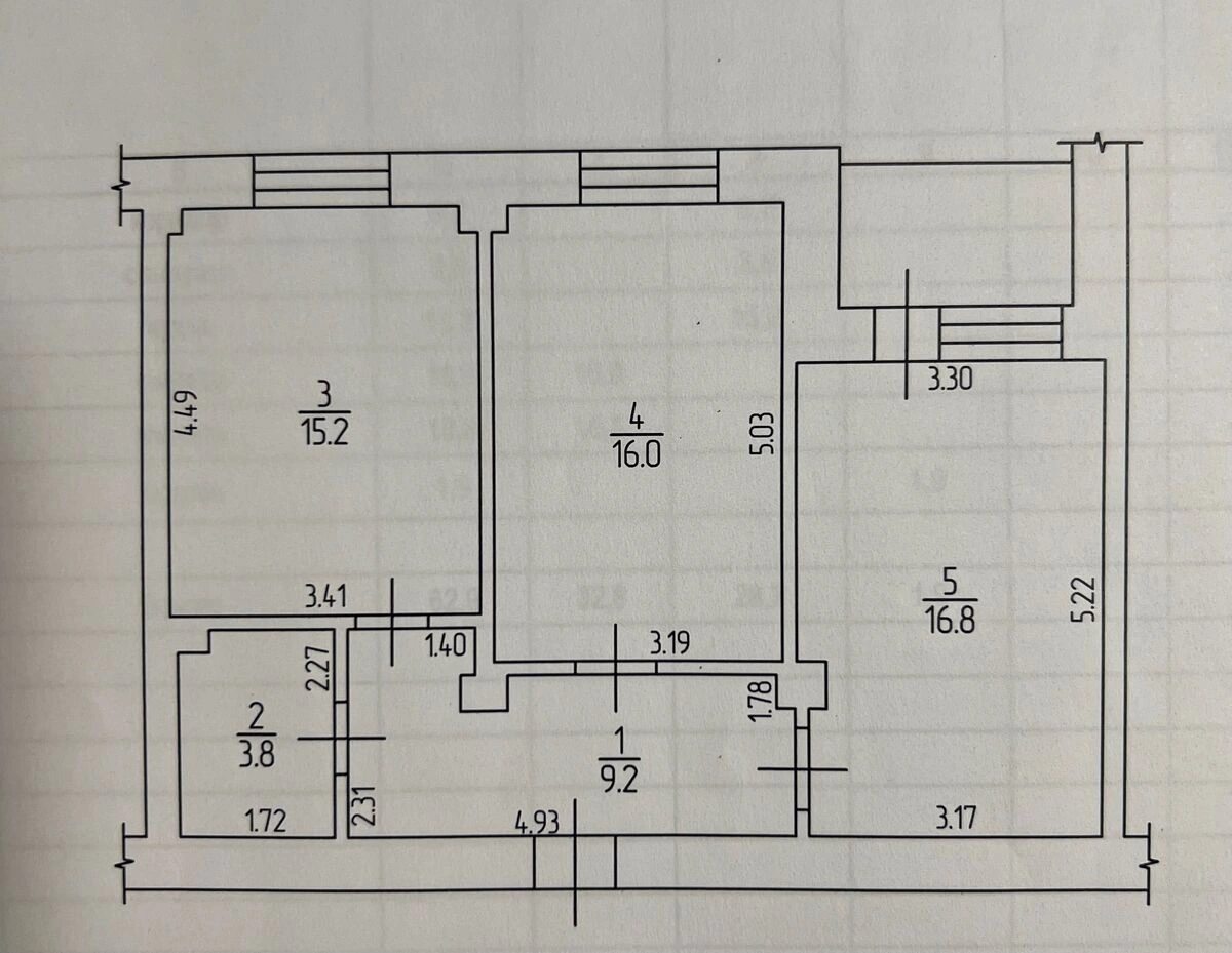 Продаж квартири 2 кімнати, 62 m², 8 пов./14 поверхів. Фортечний (кіровський), Кропивницький. 