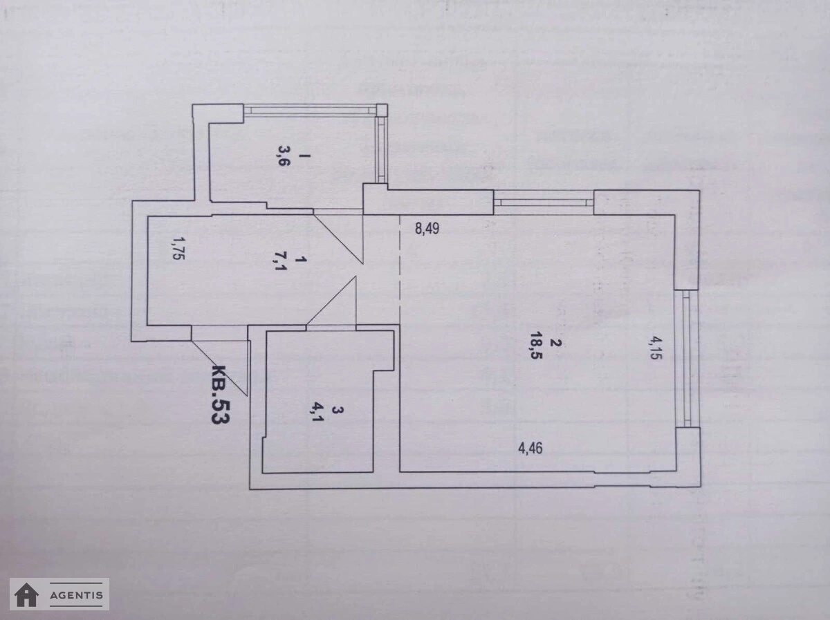 Apartment for rent 1 room, 34 m², 7th fl./16 floors. 13, Lyubomyra Huzara prosp. Kosmonavta Komarova, Kyiv. 