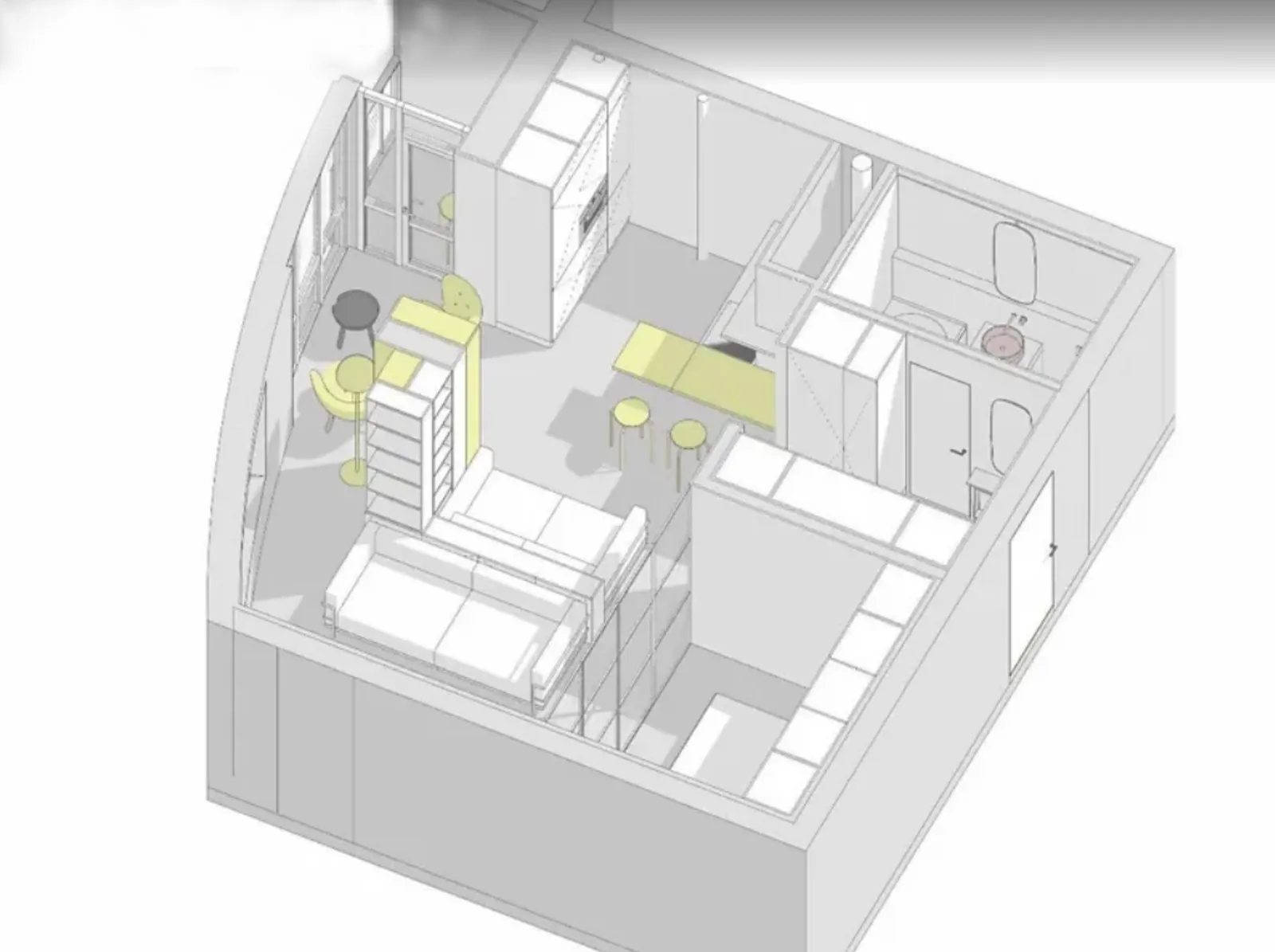 Продаж квартири 1 кімната, 49 m², 8 пов./10 поверхів. Петра Батьківського вул., Тернопіль. 