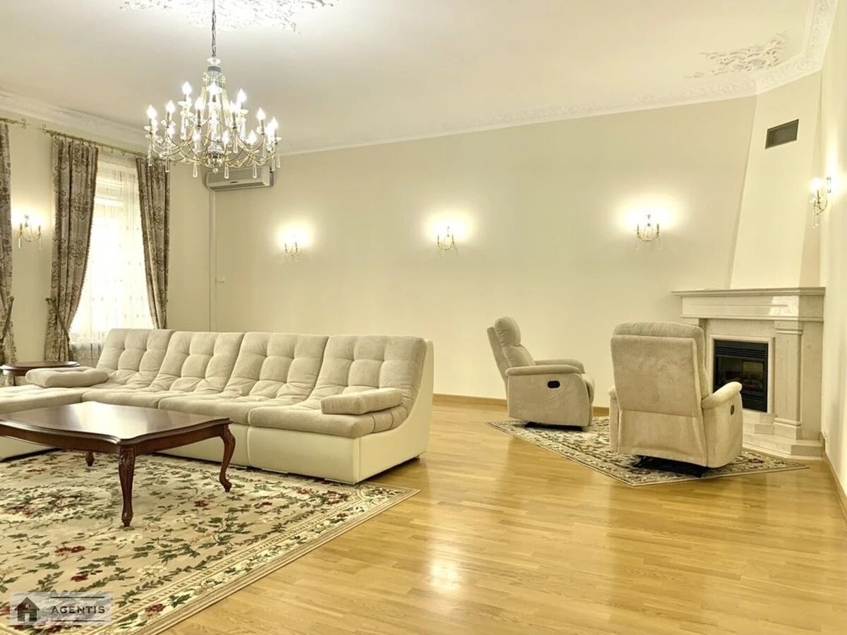 Apartment for rent 4 rooms, 230 m², 3rd fl./5 floors. 17, Yaroslaviv Val 17, Kyiv. 