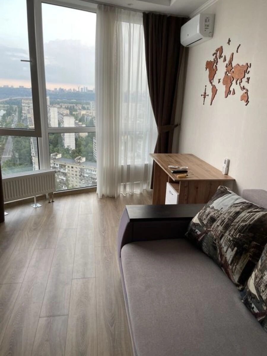 Apartment for rent 1 room, 44 m², 25th fl./34 floors. 30, Sobornosti prosp. Vozzyednannya, Kyiv. 