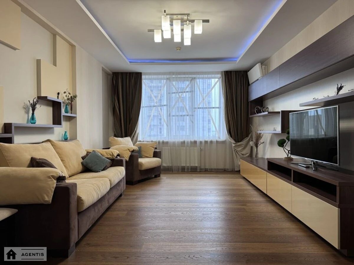 Apartment for rent 2 rooms, 88 m², 17th fl./32 floors. 1, Dniprovs'ka embankment 1, Kyiv. 