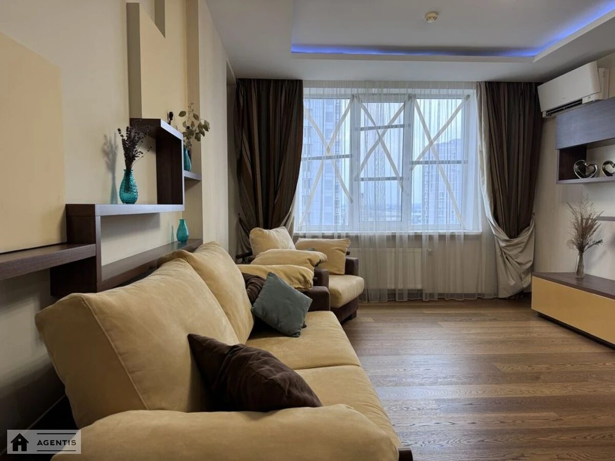 Apartment for rent 2 rooms, 88 m², 17th fl./32 floors. 1, Dniprovs'ka embankment 1, Kyiv. 