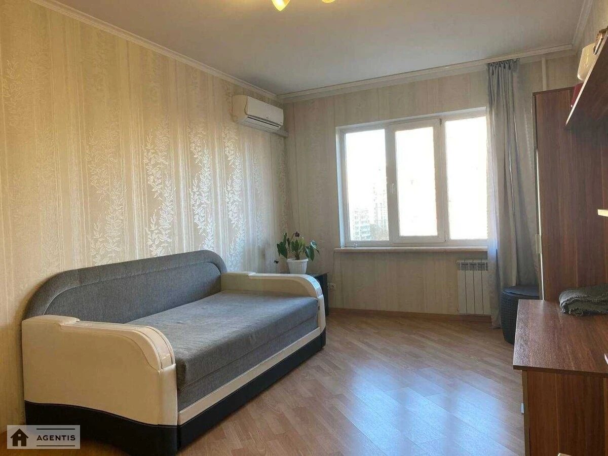 Apartment for rent 1 room, 41 m², 9th fl./16 floors. Anny Akhmatovoyi vul., Kyiv. 