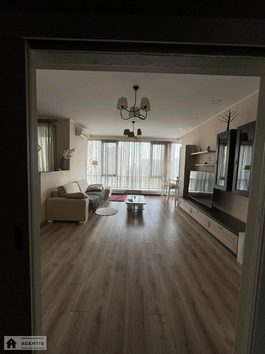 Apartment for rent 2 rooms, 86 m², 13th fl./23 floors. 14, Dniprovs'ka embankment 14, Kyiv. 