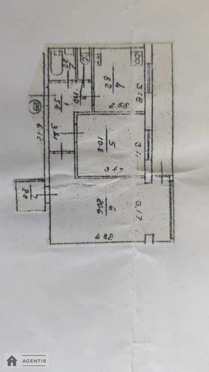 Здам квартиру 2 кімнати, 53 m², 6 пов./9 поверхів. 6, Миколи Мурашка вул., Київ. 