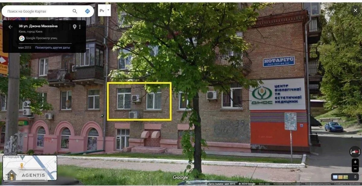 Здам квартиру 1 кімната, 30 m², 1 пов./5 поверхів. 39, Джона Маккейна вул. (Івана Кудрі), Київ. 