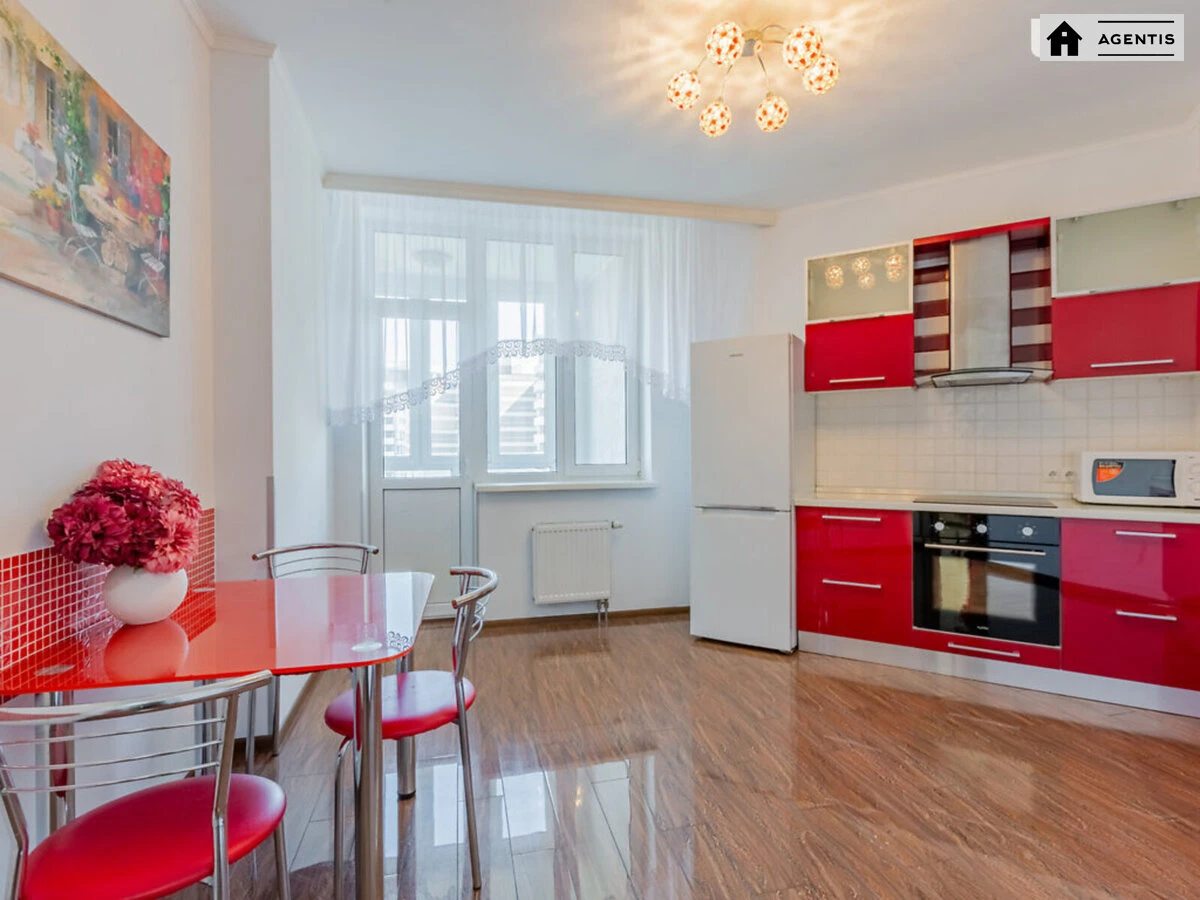 Apartment for rent 1 room, 50 m², 20th fl./25 floors. 30, Anny Akhmatovoyi vul., Kyiv. 