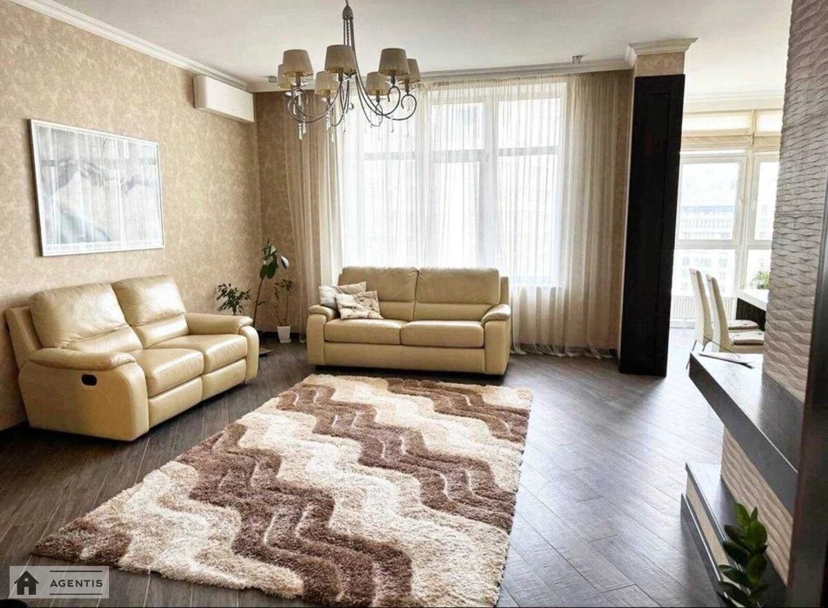 Сдам квартиру 2 комнаты, 80 m², 17 эт./17 этажей. 9, Андрія Верхогляда вул. (Михайла Драгомірова), Киев. 