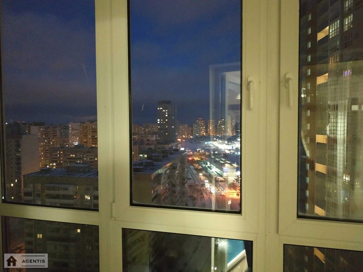 Apartment for rent 1 room, 38 m², 17th fl./25 floors. 16, Borysa Hmyri vul., Kyiv. 