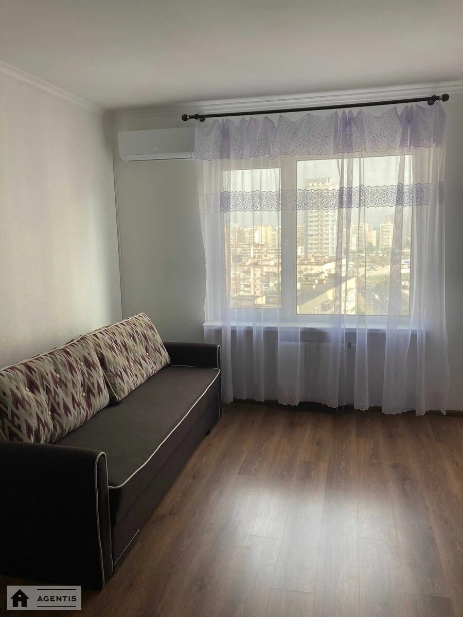 Apartment for rent 1 room, 38 m², 17th fl./25 floors. 16, Borysa Hmyri vul., Kyiv. 