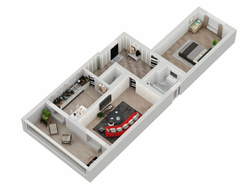 Продаж квартири. 2 rooms, 68 m², 3rd floor/12 floors. 8, Чубинського Павла 8, Київ. 