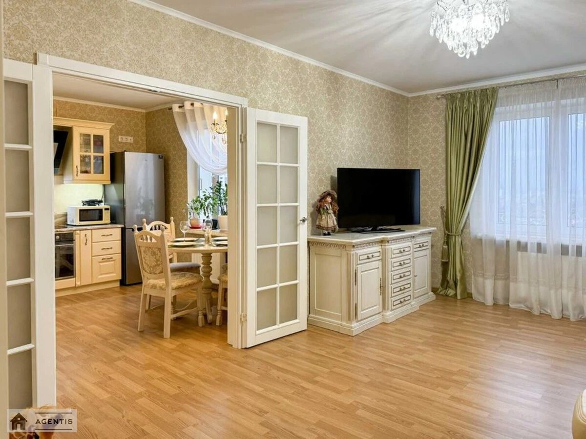 Apartment for rent 3 rooms, 104 m², 19th fl./25 floors. 13, Zdolbunivska 13, Kyiv. 