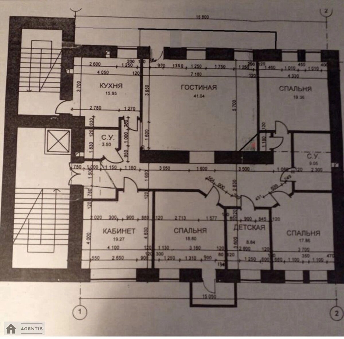 Здам квартиру 5 кімнат, 195 m², 4 пов./6 поверхів. 14, Ярославів Вал 14, Київ. 