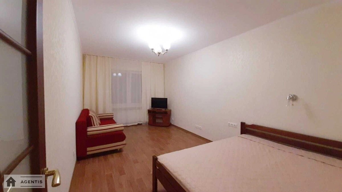 Сдам квартиру 1 комната, 43 m², 14 эт./25 этажей. 7, Григорія Ващенка вул., Киев. 