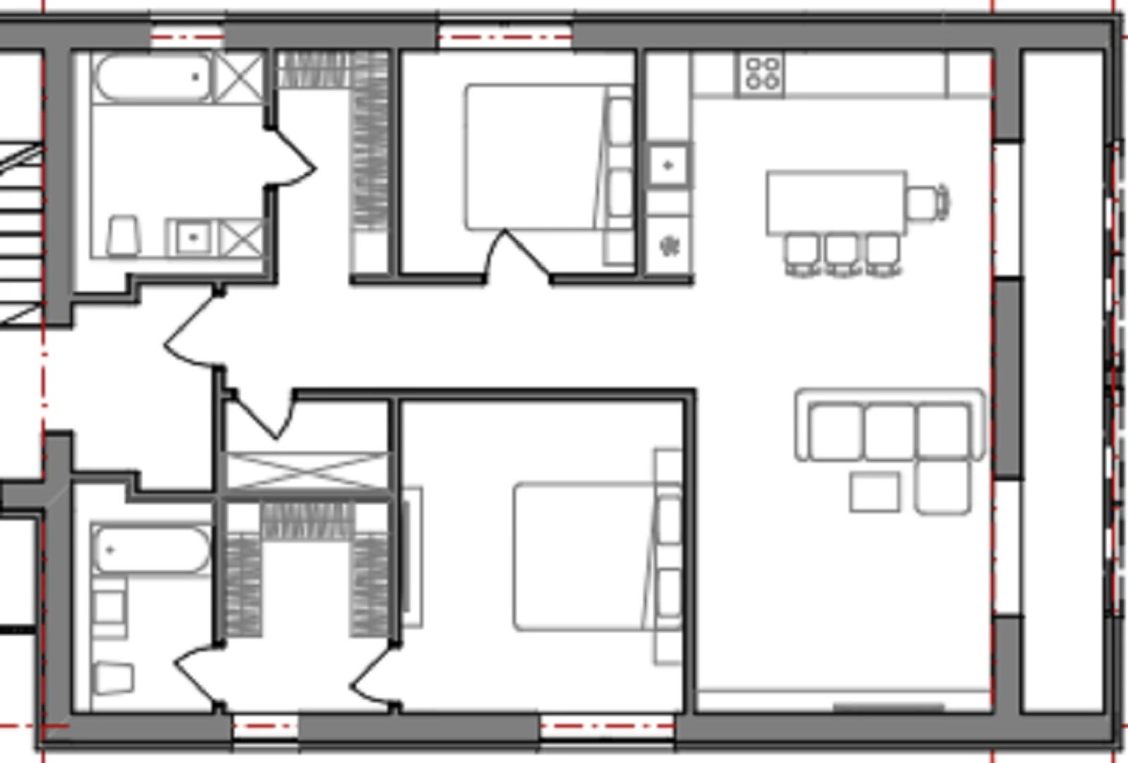 Продаж квартири 1 кімната, 105 m², 4 пов./4 поверхи. Стефаника , Петриков. 