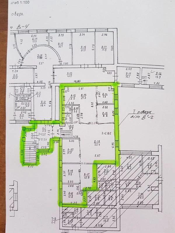 Продам офіс 78 m², 1 пов./3 поверхи. Гоголя ул., Дніпро. 