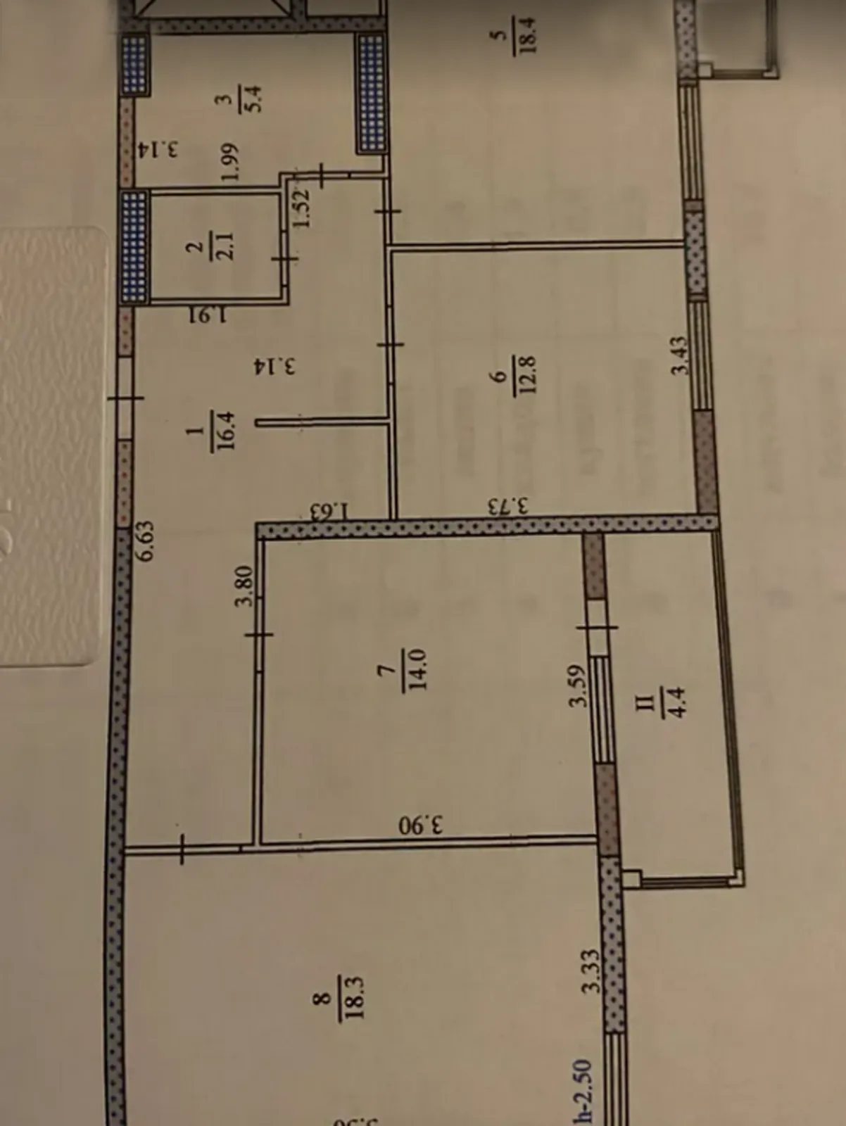 Продаж квартири 3 кімнати, 95 m², 8 пов./9 поверхів. Дружба, Тернопіль. 