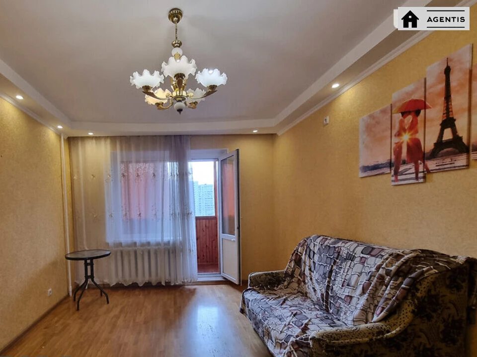 Apartment for rent 1 room, 38 m², 9th fl./16 floors. Oleksandra Myshuhy vul., Kyiv. 