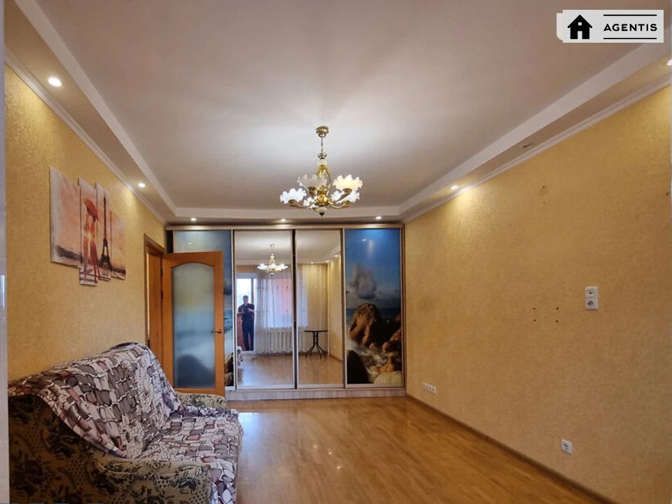 Apartment for rent 1 room, 38 m², 9th fl./16 floors. Oleksandra Myshuhy vul., Kyiv. 