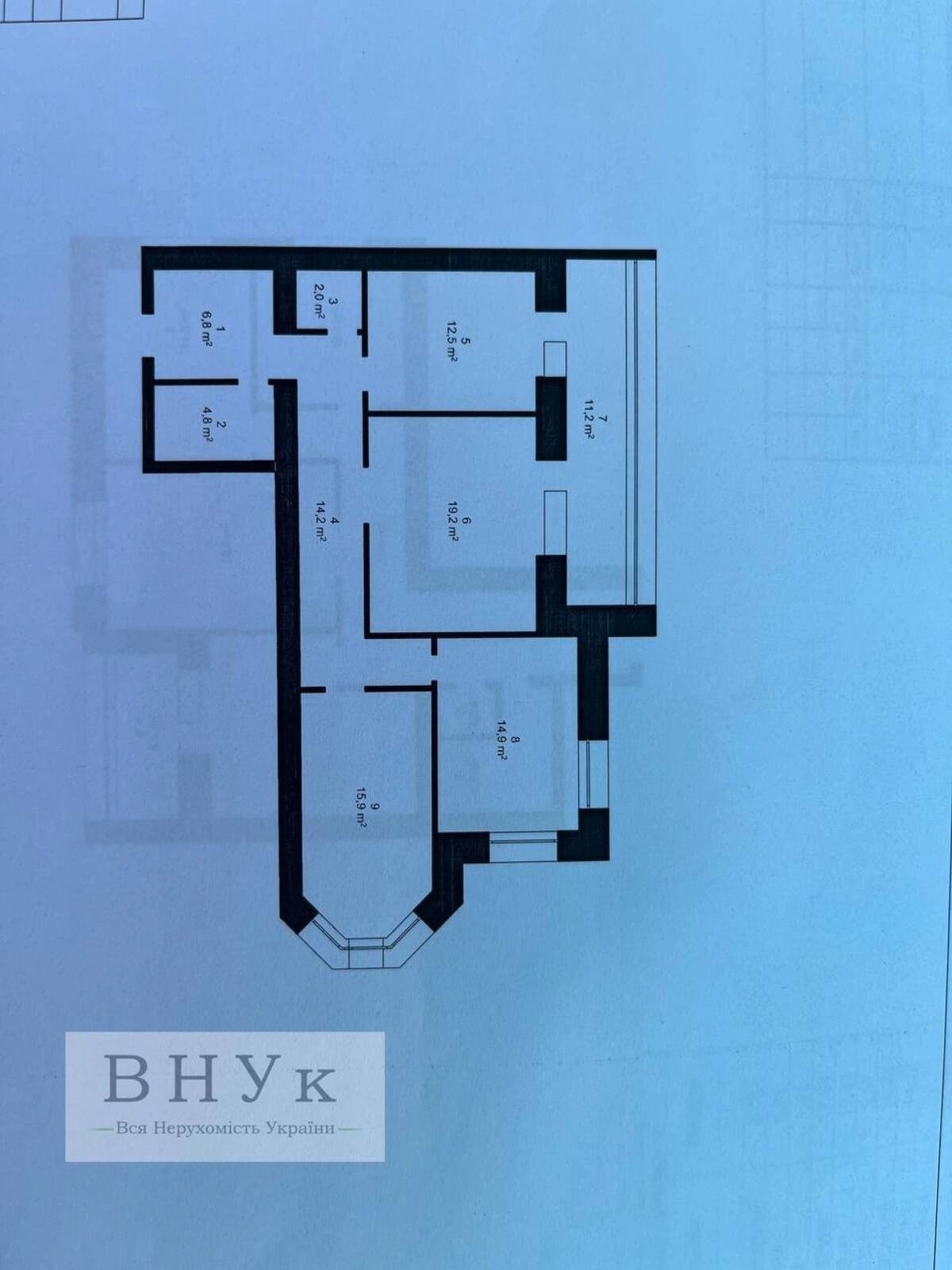 Продаж квартири 3 кімнати, 102 m², 5 пов./11 поверхів. Курбаса Л. вул., Тернопіль. 