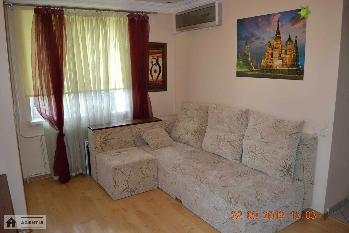 Здам квартиру 1 кімната, 38 m², 6 пов./9 поверхів. 7, Мілютенка 7, Київ. 