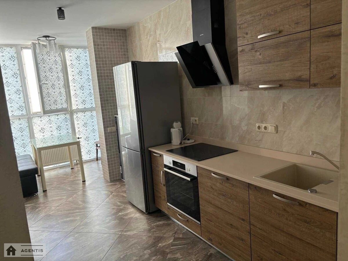 Apartment for rent 1 room, 48 m², 8th fl./25 floors. Voskresenska, Kyiv. 