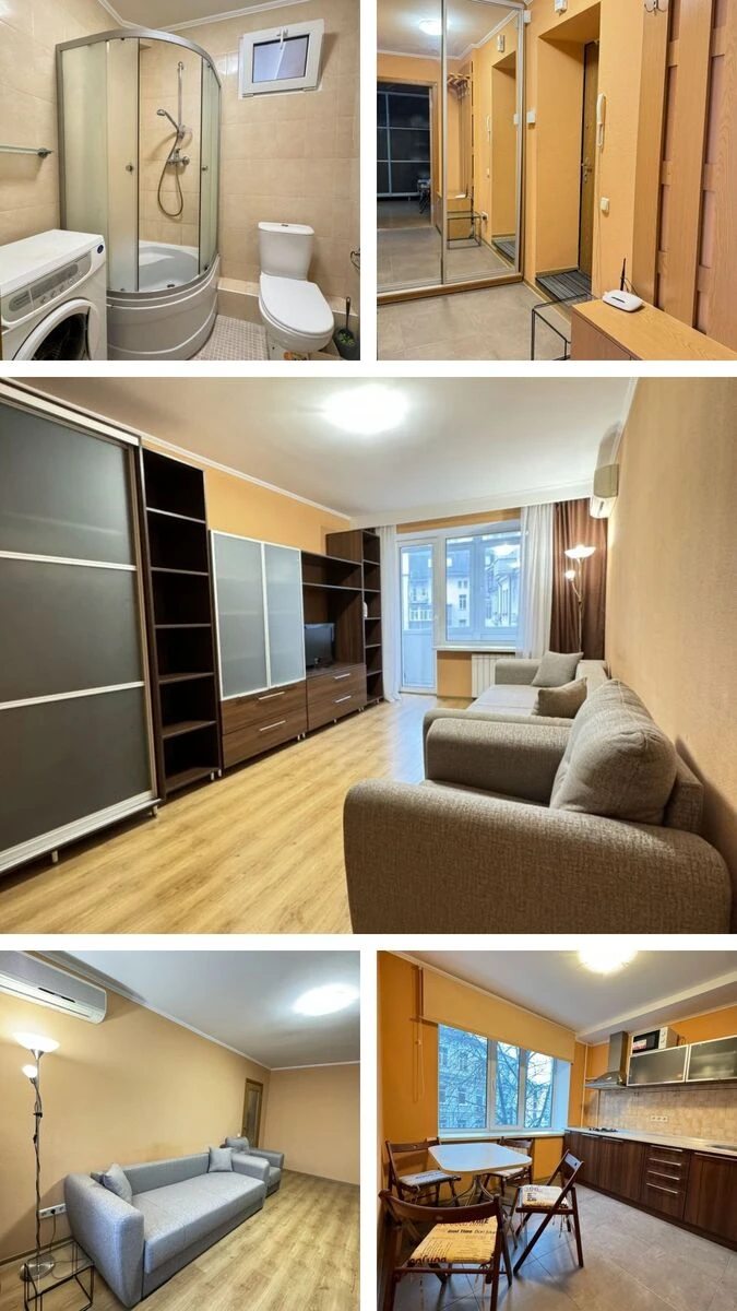 Apartment for rent 1 room, 40 m², 3rd fl./9 floors. Pecherskyy rayon, Kyiv. 