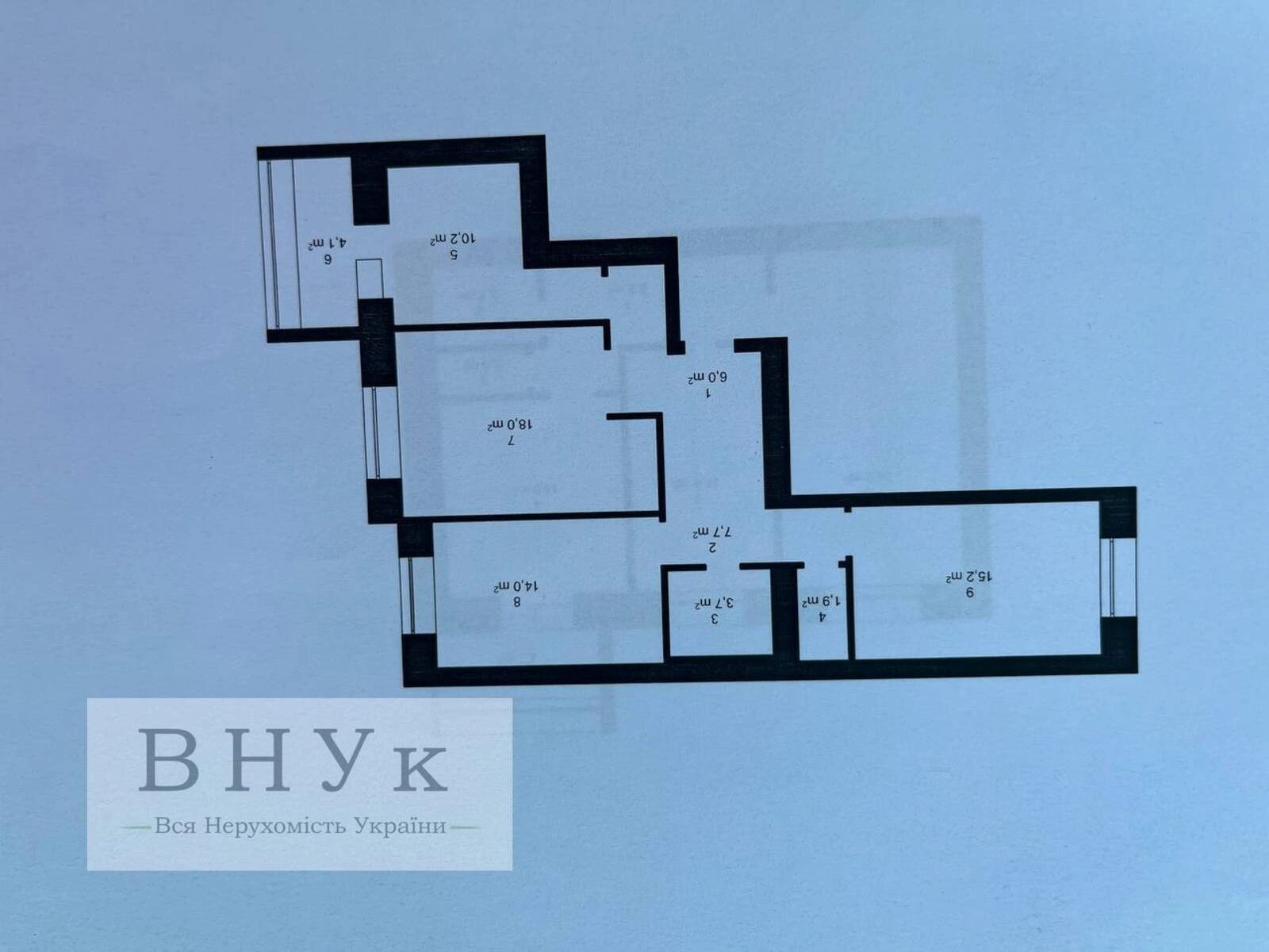 Продаж квартири 3 кімнати, 8084 m², 4 пов./11 поверхів. Курбаса Л. вул., Тернопіль. 