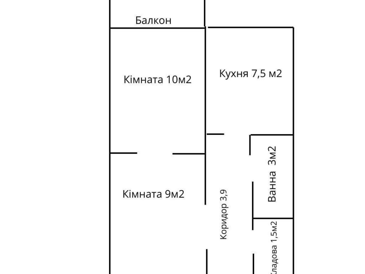 Продаж квартири 2 кімнати, 35 m², 5 пов./9 поверхів. 19, Миколи Руденка бульв. (Кольцова), Київ. 