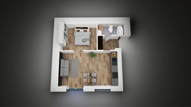 House for sale. 1 room, 37 m², 3 floors. 14, 2-oy Yubyleynyy pereulok, Odesa. 
