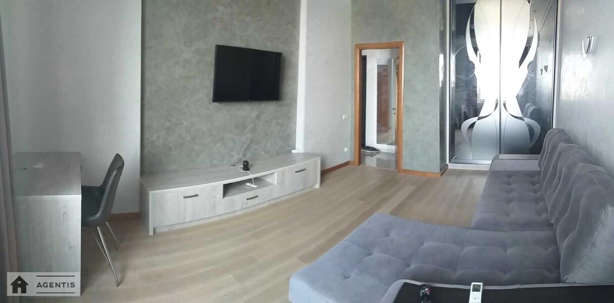 Apartment for rent 1 room, 43 m², 14th fl./25 floors. 2, Kyrylo-Mefodiyivska 2, Kyiv. 