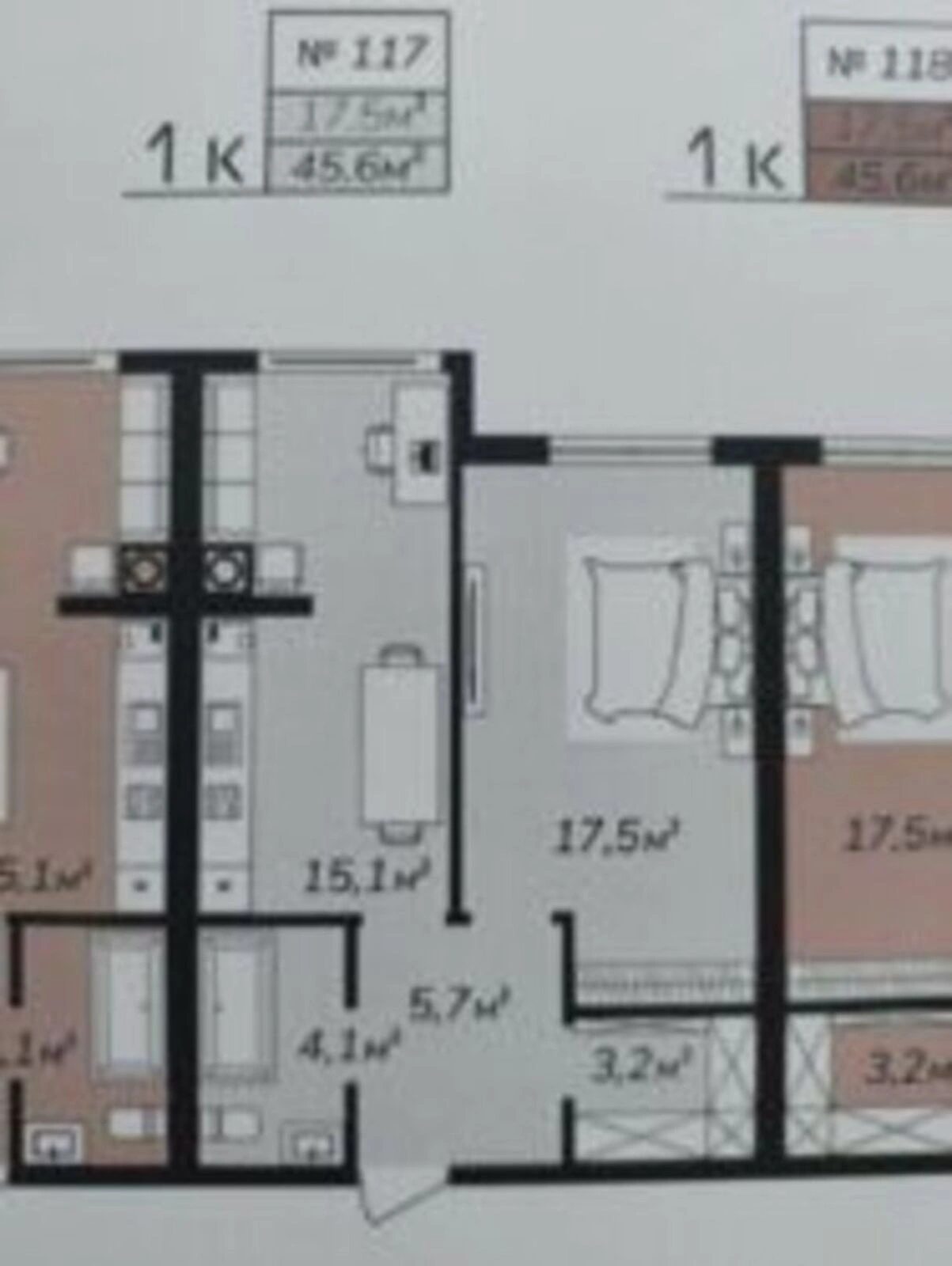 Продам 1-кімнатну квартиру вул. Будівельна 2 Святопетрівське Бучанського (Києво-Святошинського) р-н