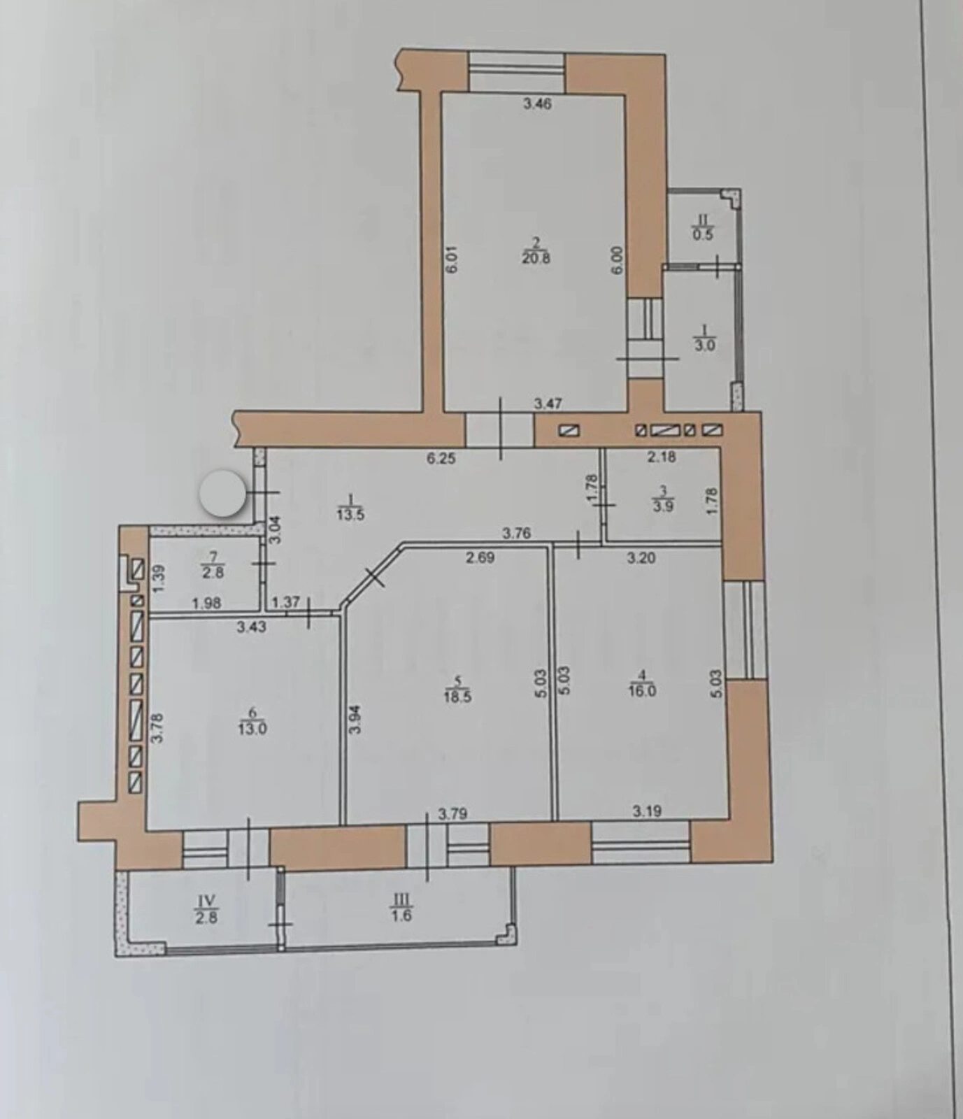 Apartments for sale 3 rooms, 96 m², 1st fl./10 floors. Бам, Ternopil. 