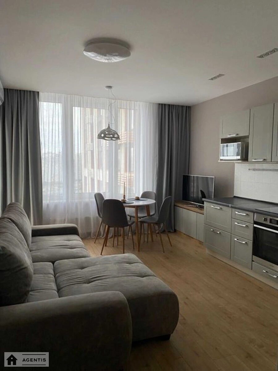 Apartment for rent 2 rooms, 65 m², 19th fl./25 floors. 16, Dniprovs'ka embankment 16, Kyiv. 