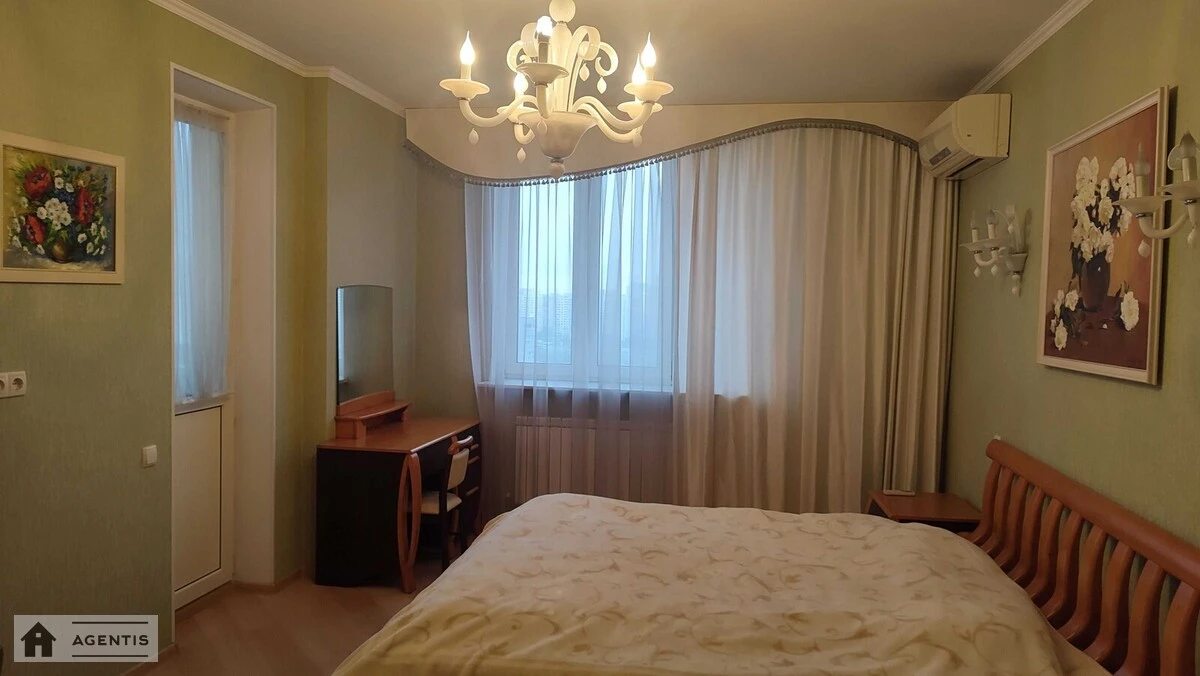 Apartment for rent 2 rooms, 90 m², 17th fl./24 floors. 1, Sribnokilska 1, Kyiv. 