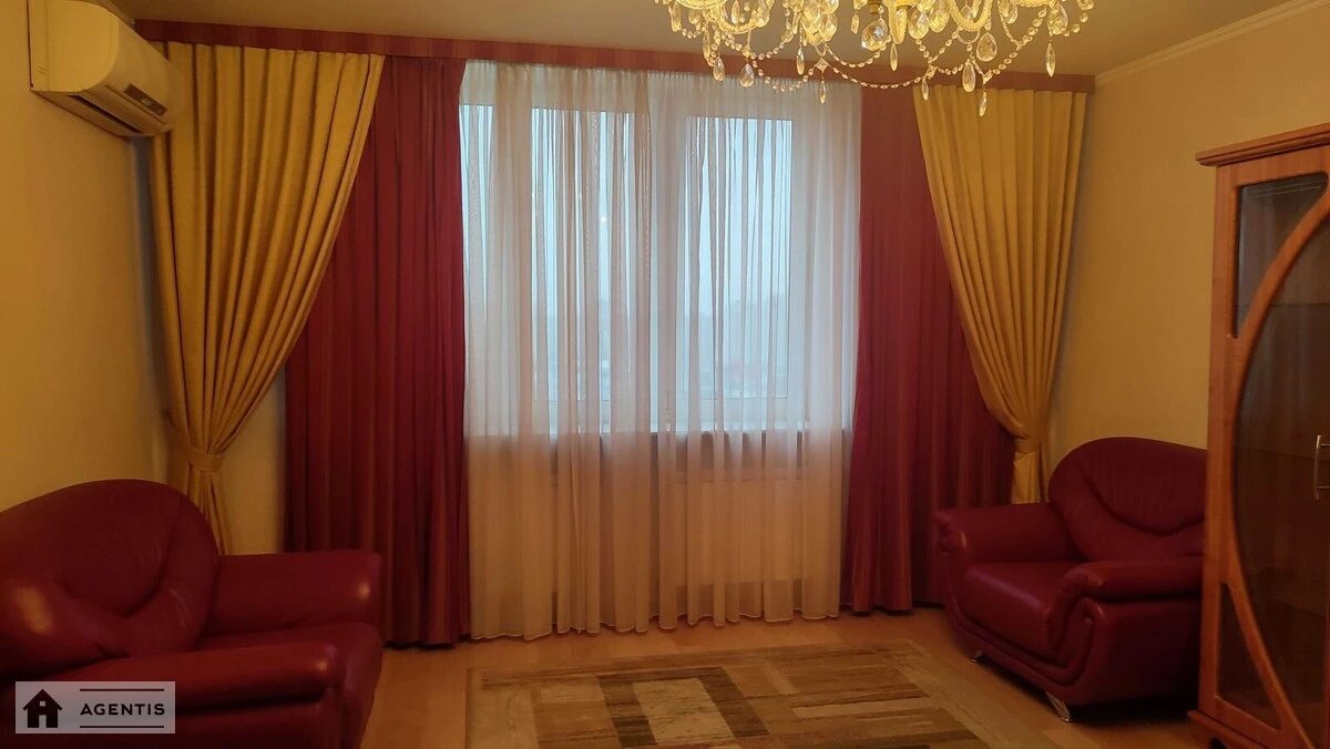 Apartment for rent 2 rooms, 90 m², 17th fl./24 floors. 1, Sribnokilska 1, Kyiv. 