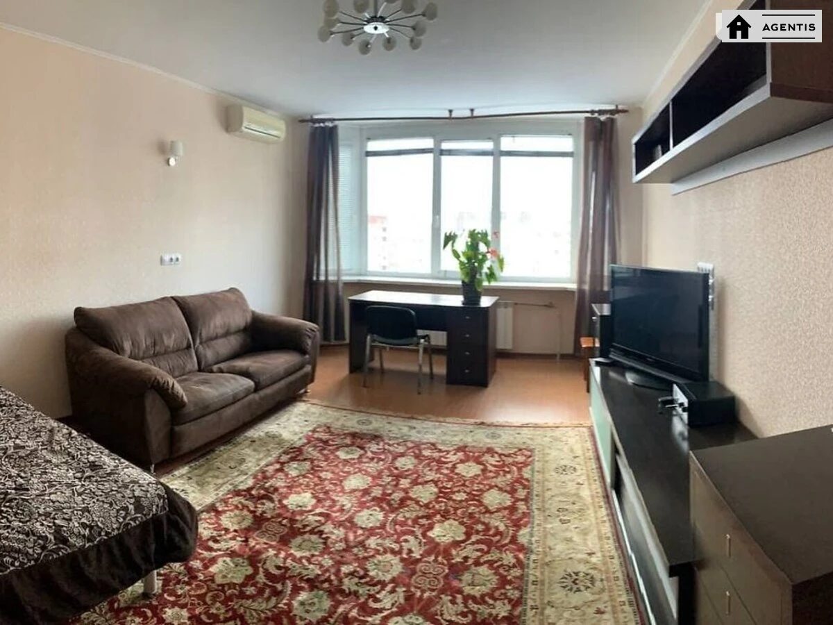 Apartment for rent 1 room, 53 m², 16th fl./16 floors. 35, Anny Akhmatovoyi vul., Kyiv. 