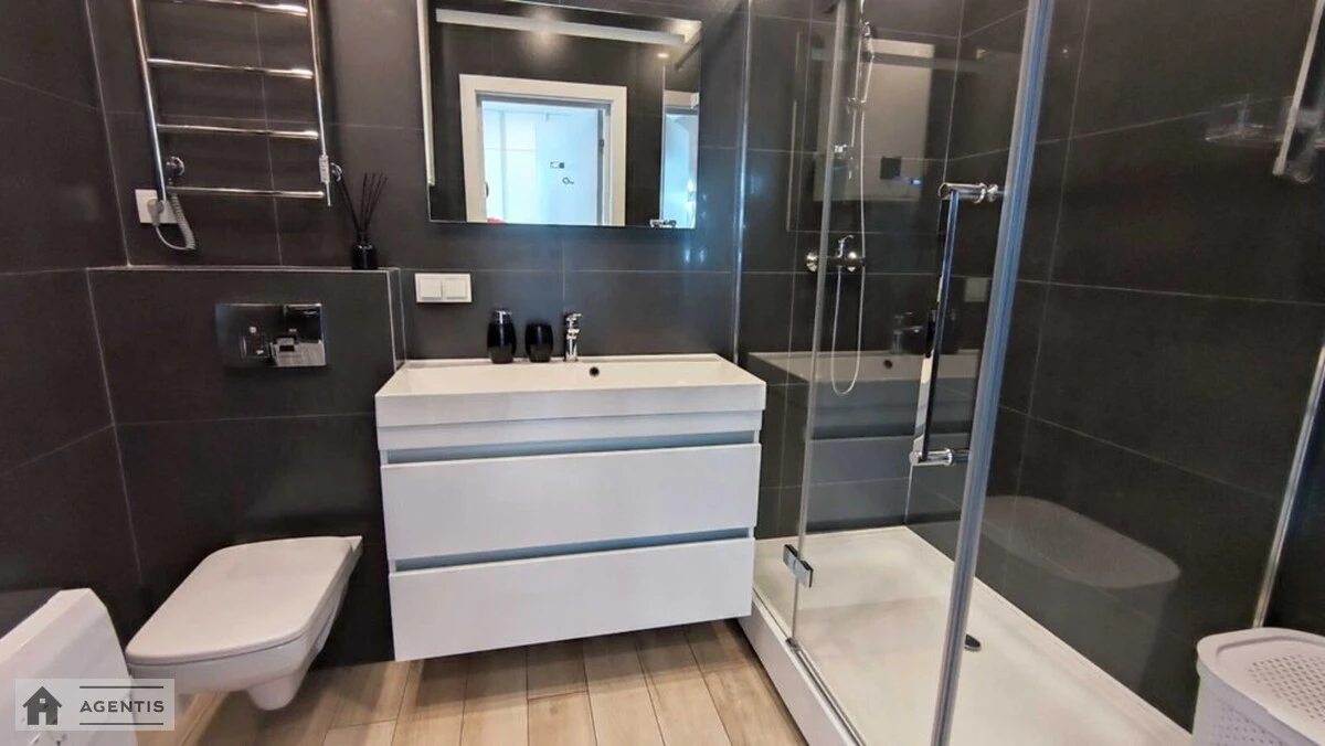 Сдам квартиру 1 комната, 42 m², 12 эт./25 этажей. 2, Осокорская 2, Киев. 