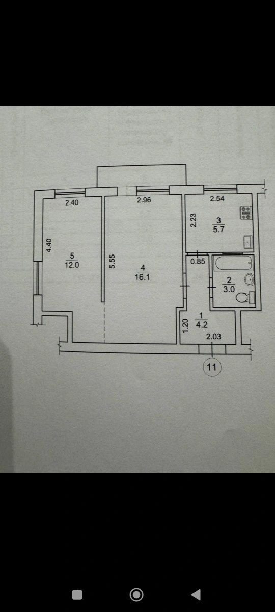 Продається 2-х кімнатна квартира, пр. Берестейський 15,Шевченковський район