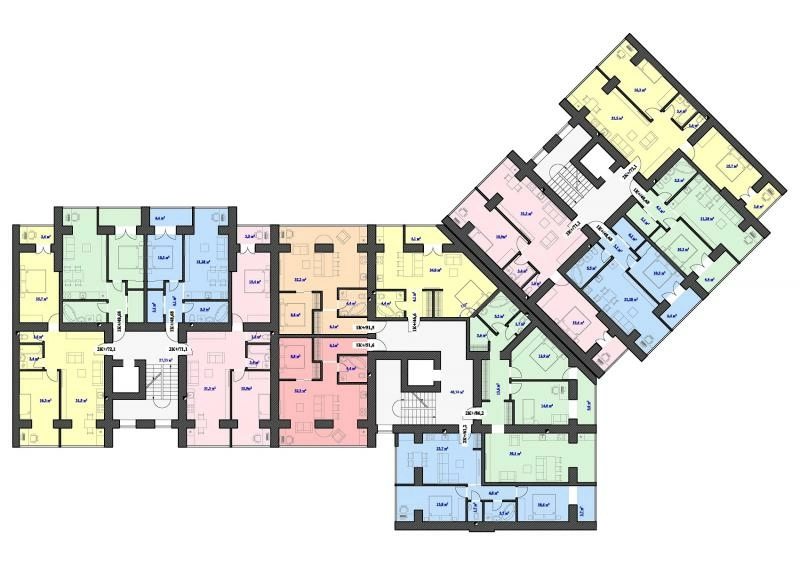 Apartments for sale. 1 room, 45 m², 3rd floor/10 floors. 58, Ukrayinskykh Dekabrystiv, Ivano-Frankivsk. 