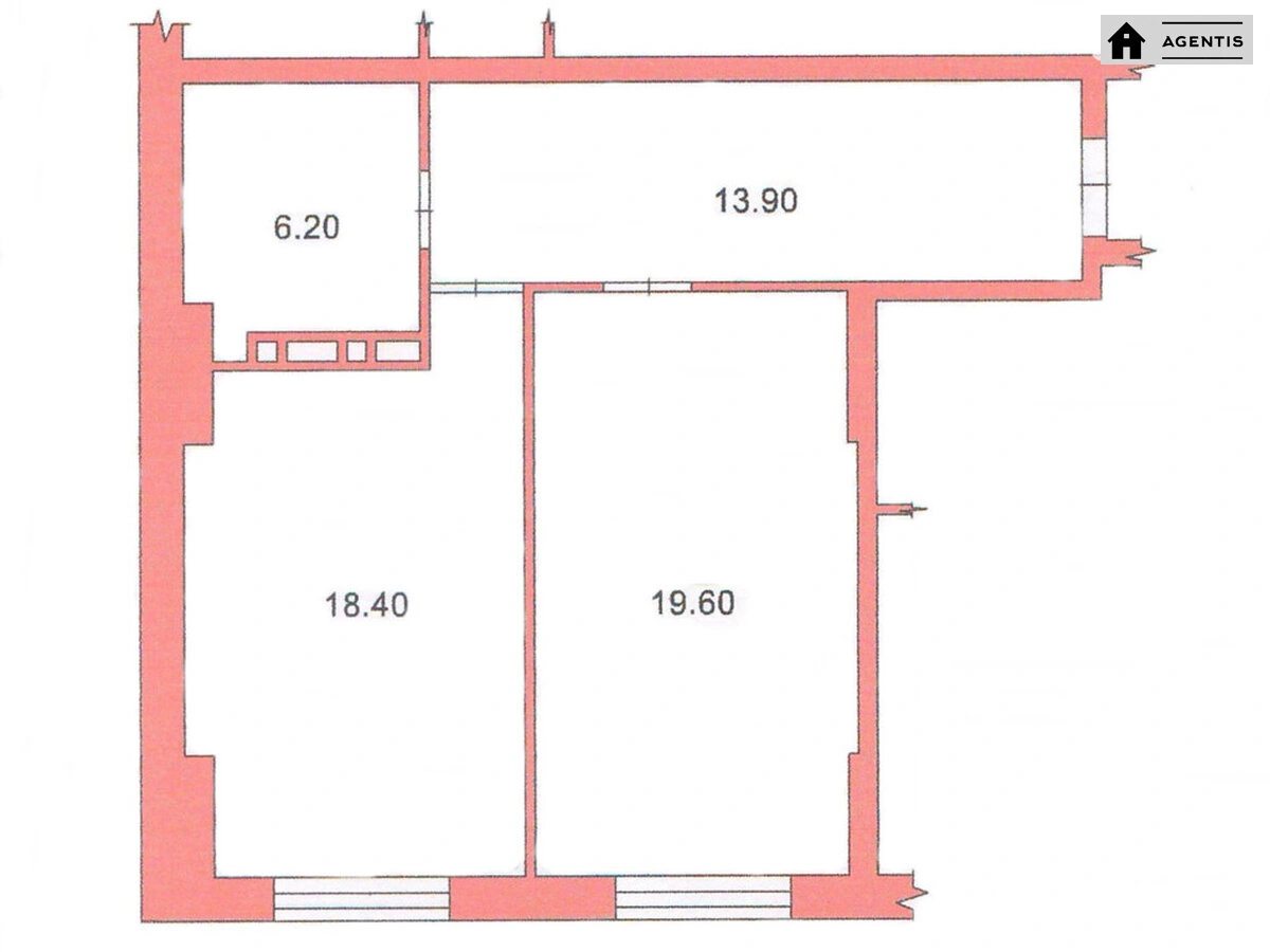 Сдам квартиру 1 комната, 58 m², 7 эт./25 этажей. 73, Глубочицкая 73, Киев. 