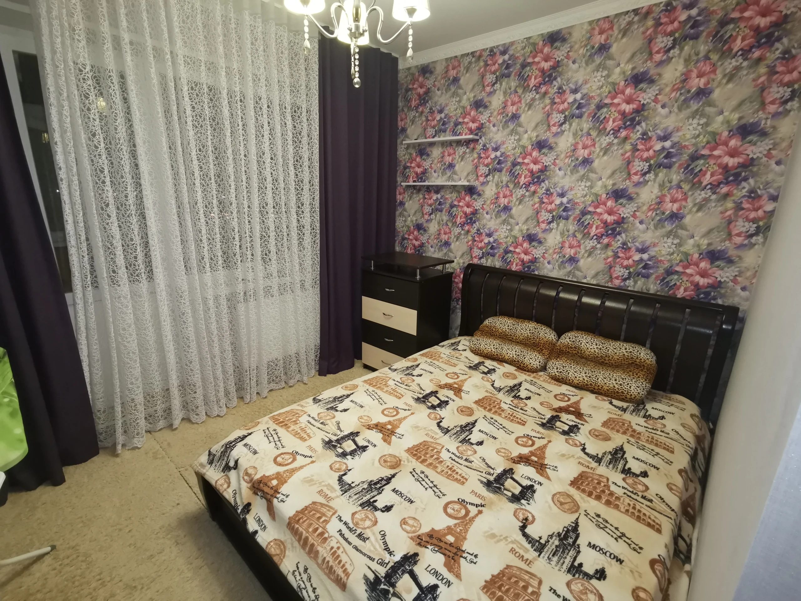 Apartments for sale 2 rooms, 52 m², 6th fl./9 floors. 44, Hrushevskoho , Bila Tserkva. 