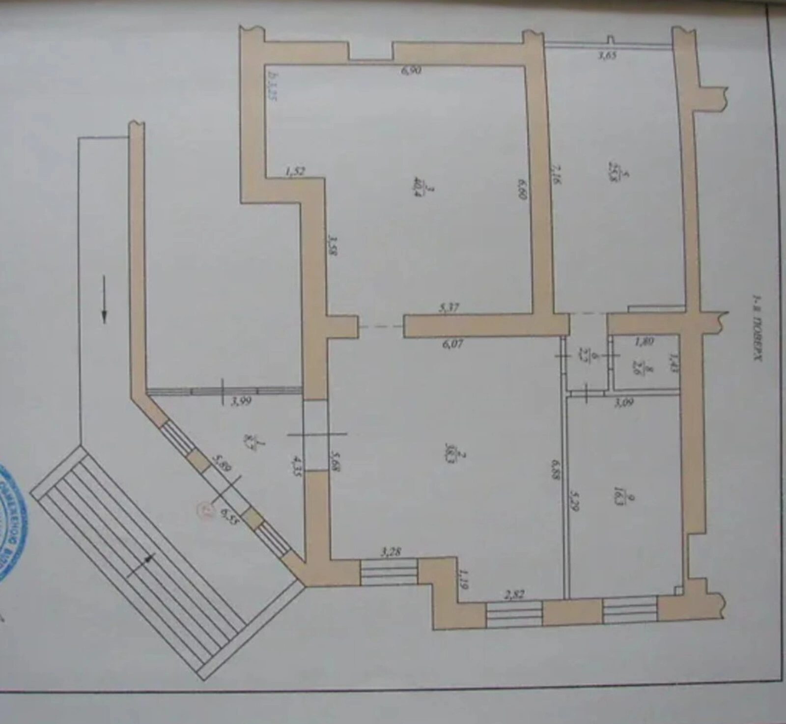 Real estate for sale for commercial purposes 130 m², 1st fl./9 floors. Восточный, Ternopil. 