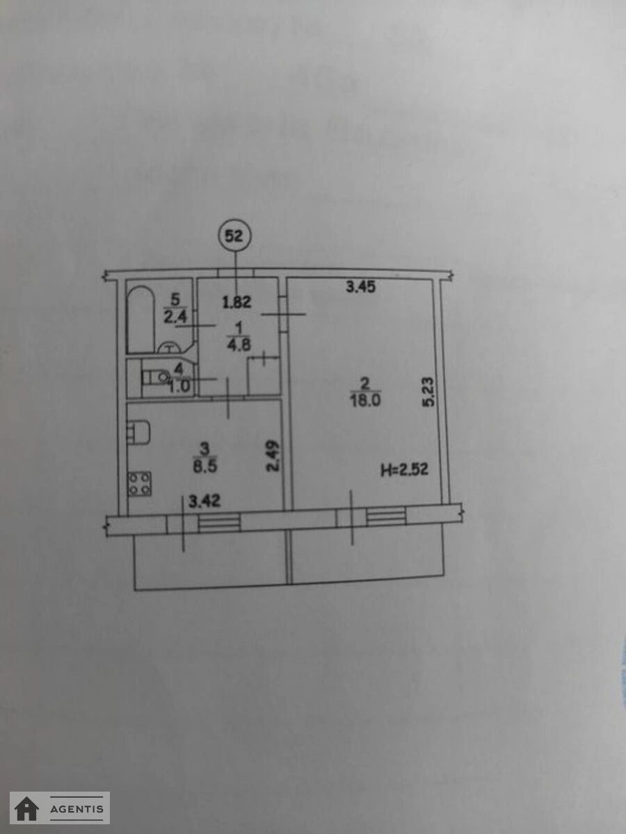 Сдам квартиру 1 комната, 37 m², 8 эт./10 этажей. Соломенский район, Киев. 