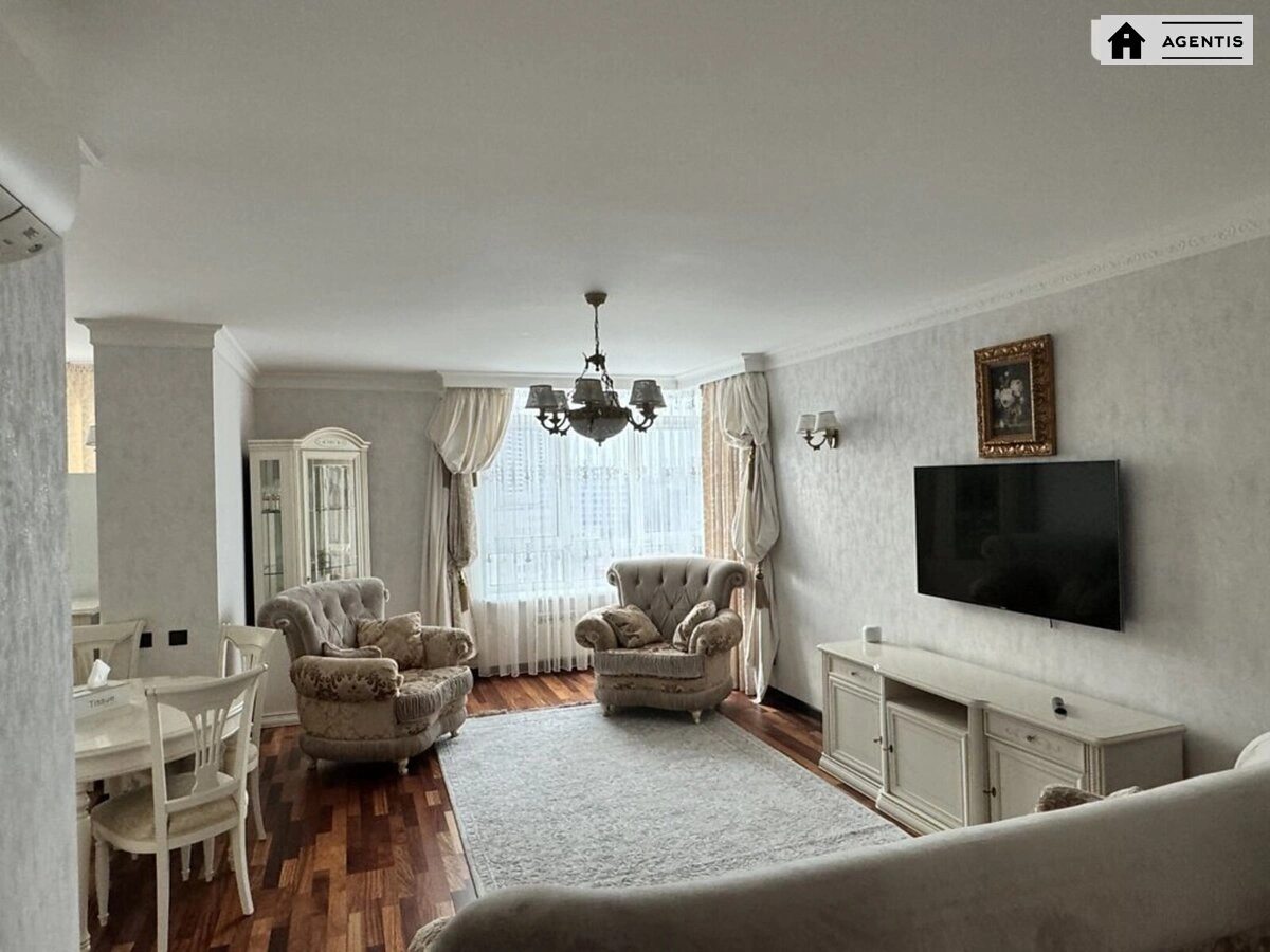 Apartment for rent 3 rooms, 111 m², 12th fl./25 floors. 4, Valeriya Lobanovskoho prosp. Chervonozoryanyy, Kyiv. 